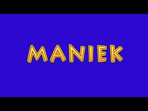 Maniek Official Channel Intro