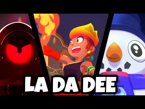 Brawl Stars Animated Mix - La Da Dee