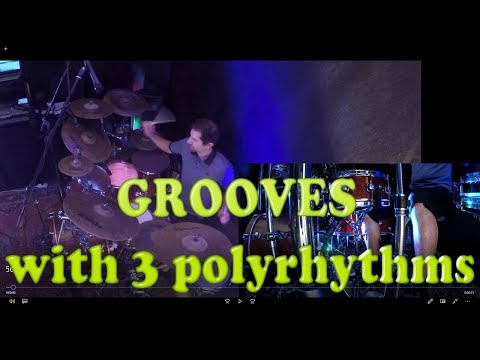 Some rhythmic craziness. Grooves with 3 polyrhythms  - Oliver Zisko