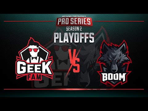 Geek Fam vs BOOM Game 2 - BTS Pro Series 2: SEA - Grand Finals w/ Basskip & Danog