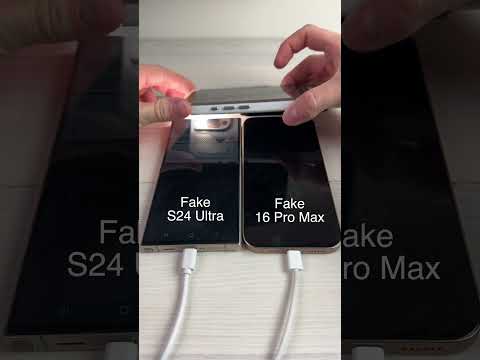 Fake iPhone 16 Pro vs Fake S24 Ultra 🔆 Brightness Test! #FakeiPhone16Pro #FakeS24Ultra