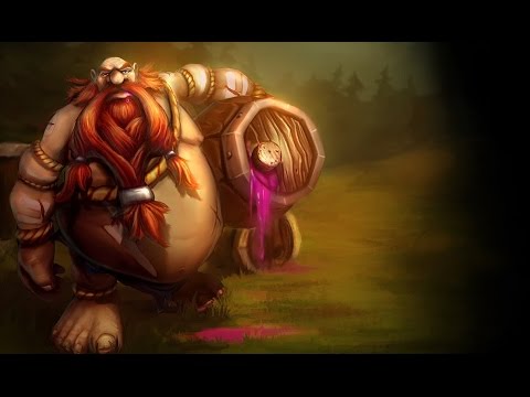 League Of Legends S6 - Valkrin as Zac Jungle vs Gragas - Preseason Ranked Challenger
