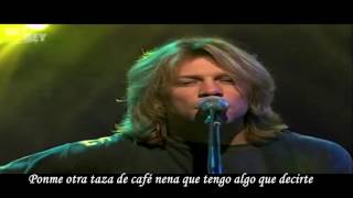 Bon Jovi - Lie To me (Subtitulado)