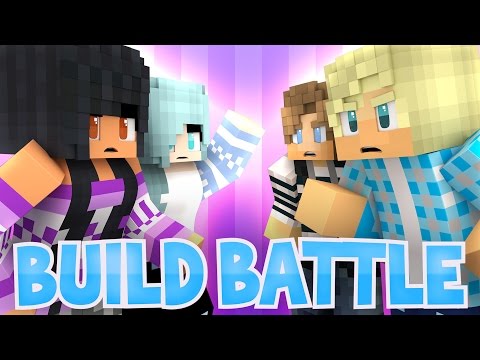 Aphmau - Boys VS Girls | Minecraft Build Battle