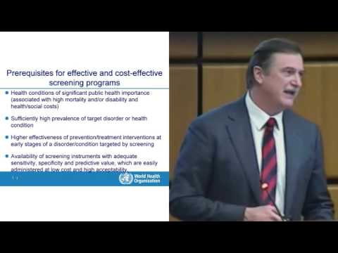 Vladimir Poznyak - Screening and Brief Interventions