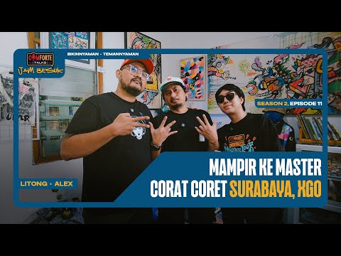 Image MAMPIR KE MASTER CORAT CORET SURABAYA, XGO | Comforte Talks Jam Besuk S2 EP 11