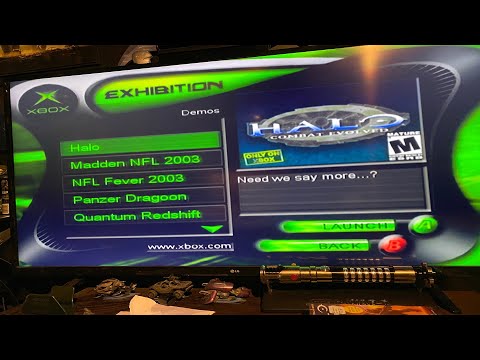 Halo: Combat Evolved  Xbox Demo Full Playthrough