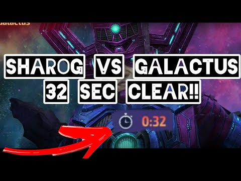 GALACTUS IN 32 SECS! GODLY SHARON ROGERS- Marvel Future Fight