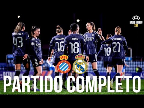ESPANYOL vs REAL MADRID [20/12/2025] l PARTIDO COMPLETO (Copa de la Reina - Octavos de Final)