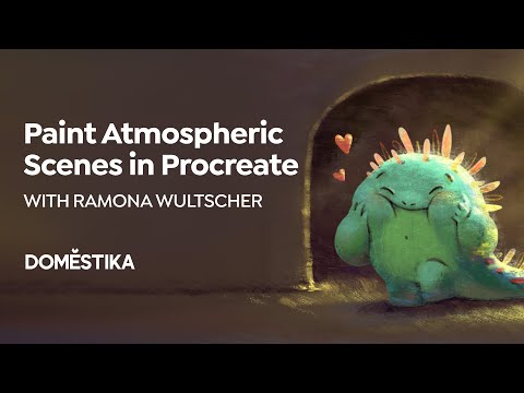 PAINT Atmospheric Scenes in PROCREATE - Online Course by Ramona Wultschner | Domestika