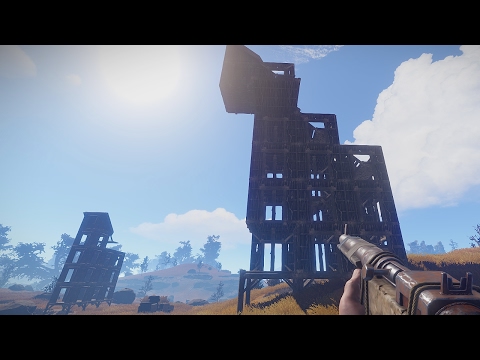 Let's Play Rust #079 - Raid Tower Angriff Auf Unsere Basis - German Deutsch Gameplay HD