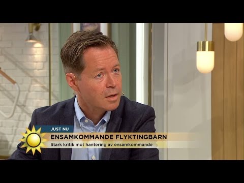 ”Ensamkommande flyktingbarn oroas hela tiden” - Nyhetsmorgon (TV4)