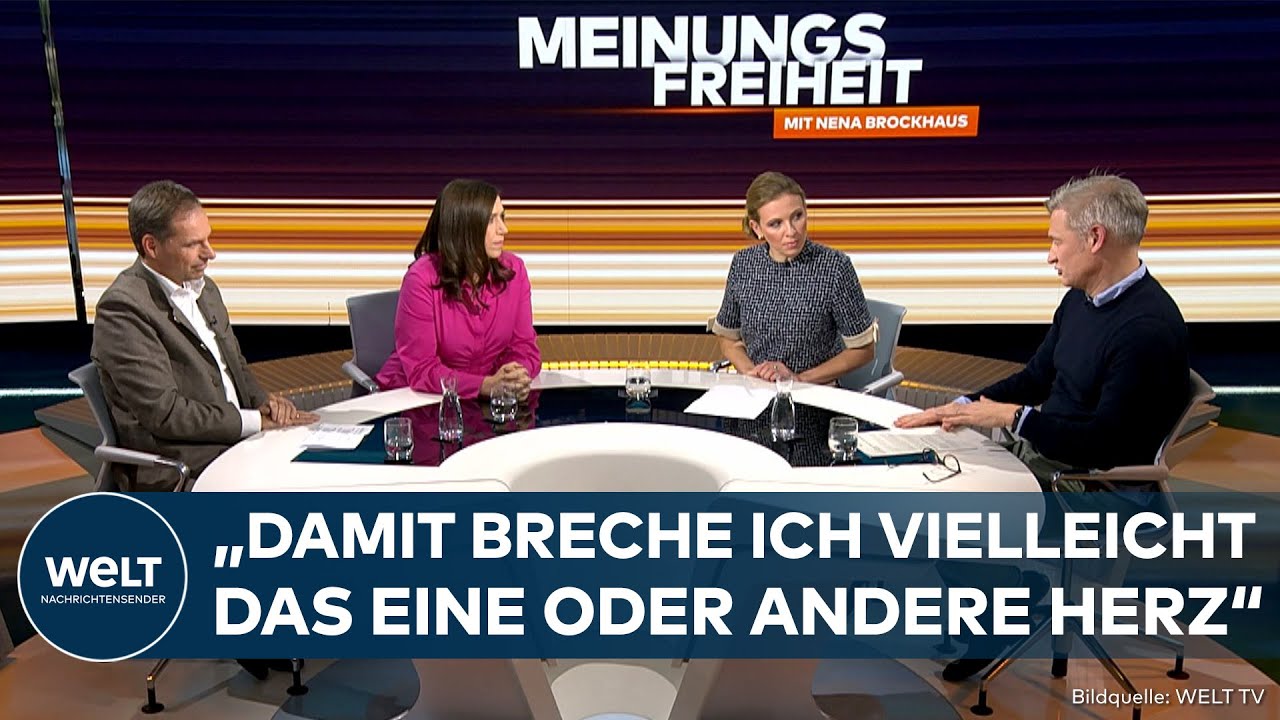 MEINUNGSFREIHEIT MIT NENA BROCKHAUS: "Mit dieser These breche ich das eine oder andere Herz"