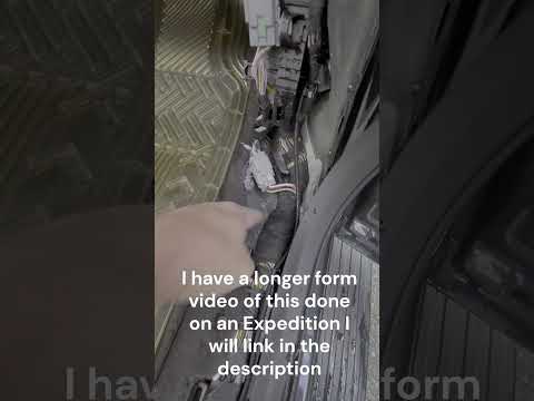 Thumbnail for 24 Navigator Water Leak Part 1: Kinked Sunroof Drain Tube From the Factory. Not Uncommon. by Automobile, video, Car, vide