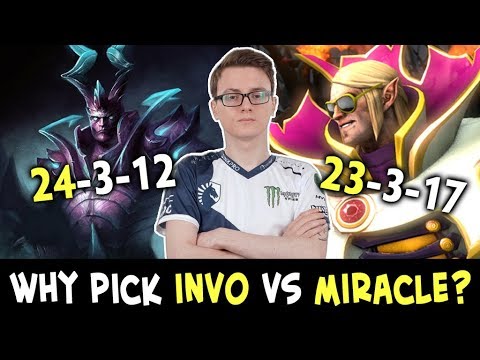 Never pick Invoker vs Invoker god — Miracle knows how to COUNTER
