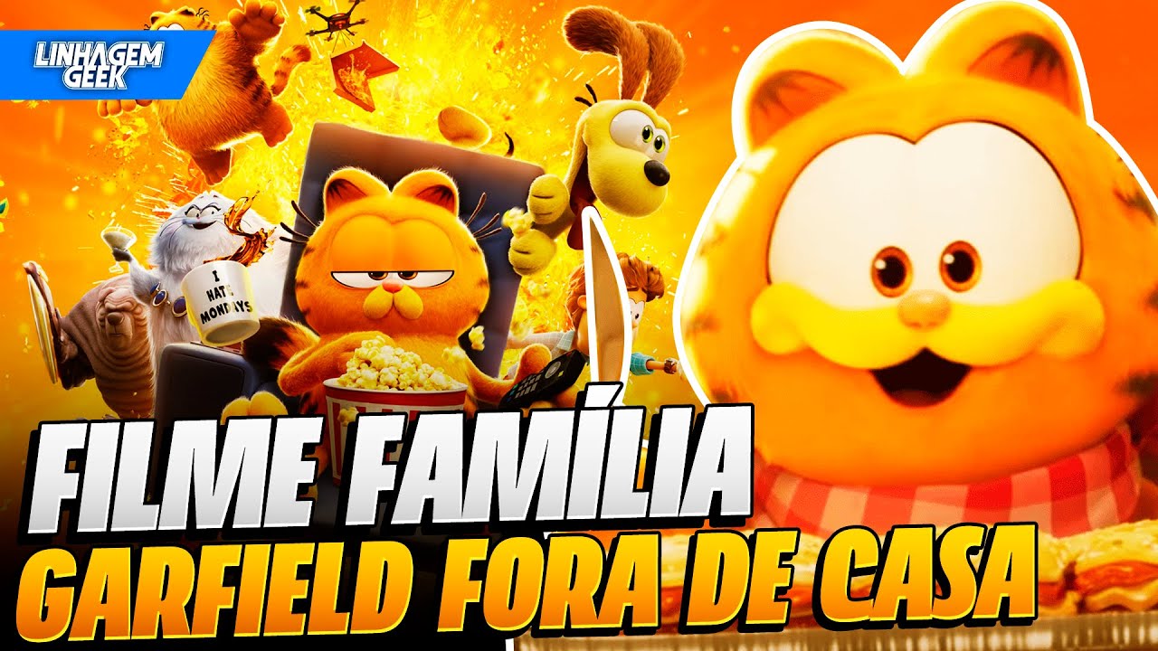 FILME FAMÍLIA ZERO LACRATE! GARFIELD FORA DE CASA [CRÍTICA]
