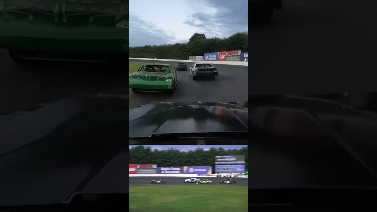 Waterman and Raymond Battle for Second at Stafford