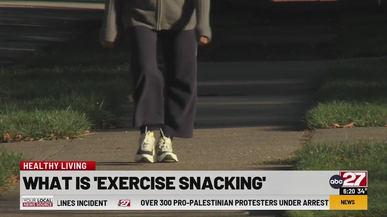 Healthy Living: What is 'Exercise Snacking'?