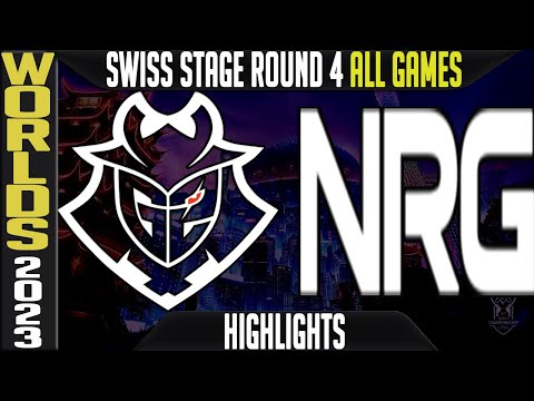 G2 vs NRG Highlights ALL GAMES | S13 Worlds 2023 Swiss Stage Day 8 Round 4 | G2 Esports vs NRG