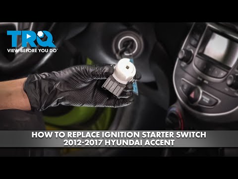 How to Replace Ignition Starter Switch 2012-2017 Hyundai Accent