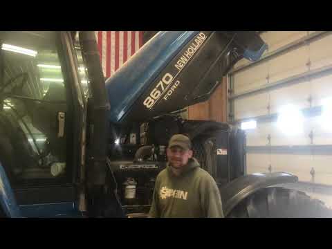 New Holland 8670 horsepower increase