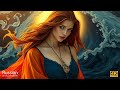 4K AI Art Lookbook Auburn Goddess In Ethereal Nightgown Glow