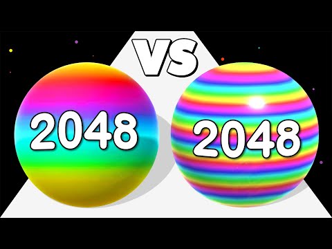 2048 BALLS 3D Voodoo (vs) BLOB MERGE 3D - ASMR Gameplay - YouTube