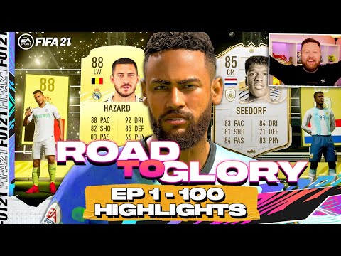 THE STORY SO FAR! ROAD TO GLORY 1-100 HIGHLIGHTS! FIFA 21 ULTIMATE TEAM