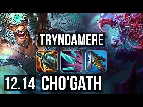 TRYNDA vs CHO (TOP) | 9/0/11, 6 solo kills, Legendary, Rank 9 Trynda, 400+ games | TR Master | 12.14