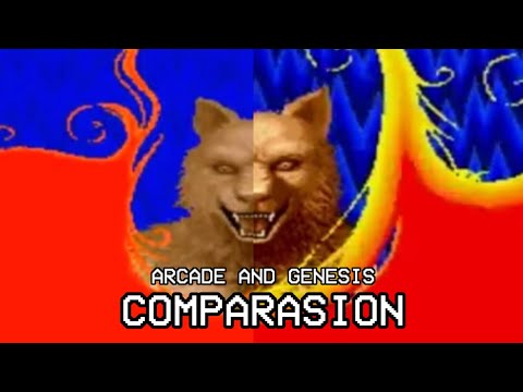 Altered Beast - Arcade Vs Genesis (Comparison)