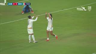 Otro GOL y ya hay MANITA de MÉXICO ante JAMAICA