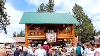 preview picture of video 'Amish Quilts at Auction Libby, Montana'