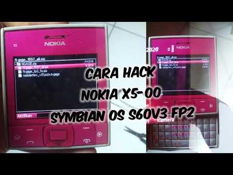 Nokia Symbian S60v3 FP2 OS 9.3 Hack 2021 | Nokia X5-01