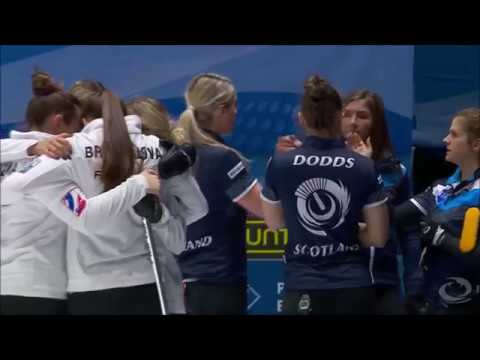 ECC 2018. Dramatic finish of the SCO-RUS (women) game