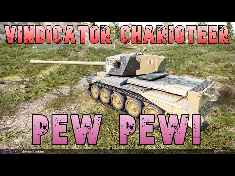 Vindicator Charioteer Pew Pew! ll Wot Console - World of Tanks Modern Armor