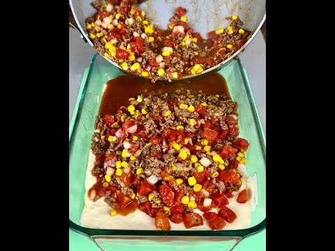 John Wayne Casserole Recipe | Hearty Bisquick Taco Casserole