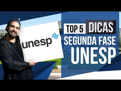 MELHORES DICAS SEGUNDA FASE UNESP! - TOP 5