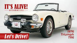 1976 Triumph TR6 Driving Video