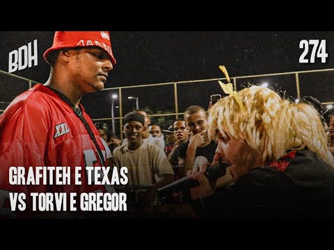 ( RIMARAM MUITO 🤣) GRAFITEH (SP) E TEXAS (ES) X TORVI E GREGOR - 1° FASE - BDH274