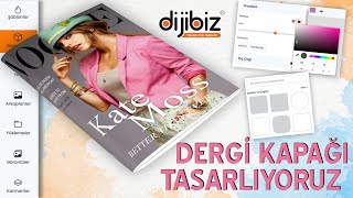 Profesyonel Görünümlü Dergi Kapağı Tasarlıyoruz