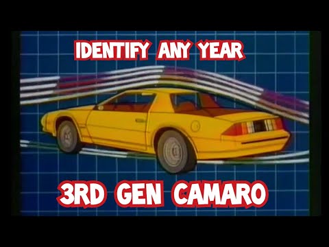How To Tell The Difference Between All 3rd Gen Camaros