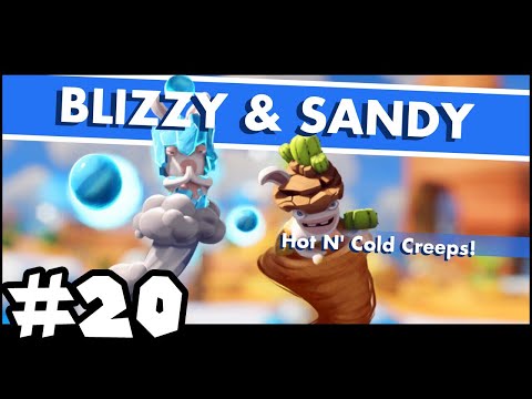 Mario + Rabbids Kingdom Battle - Part 20 - BLIZZY & SANDY!