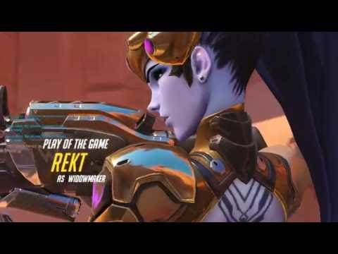 Overwatch! WInston Defending on Route 66