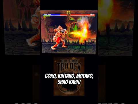 Goro, Kintaro, Motaro, Shao Kahn!! All Finishers! Mortal Kombat Trilogy KOMPLETE! #mortalkombat