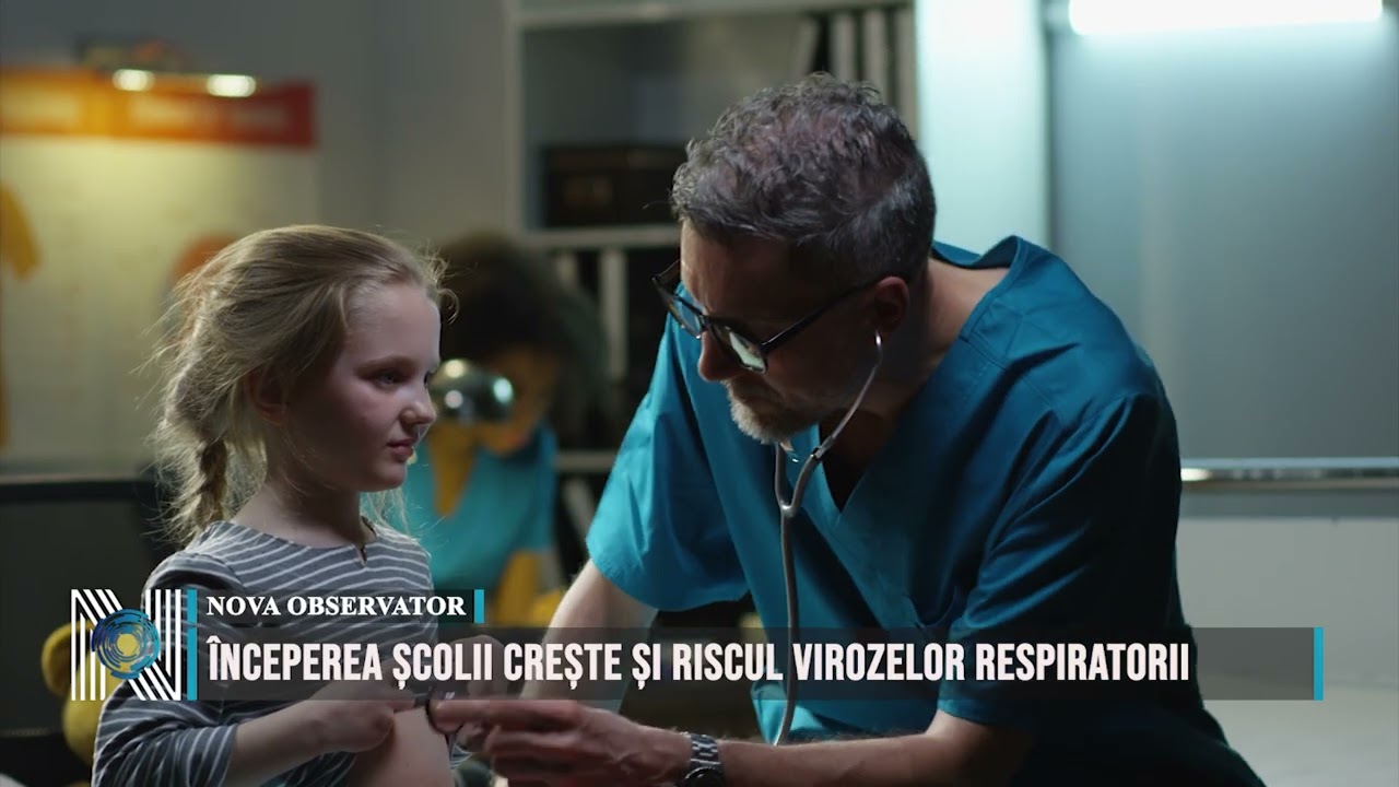 Începerea școlii crește și riscul virozelor respiratorii