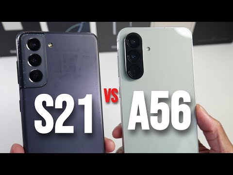 Samsung Galaxy S21 VS Samsung Galaxy A56 (Camera Comparison, PUBG & Display & Speed)