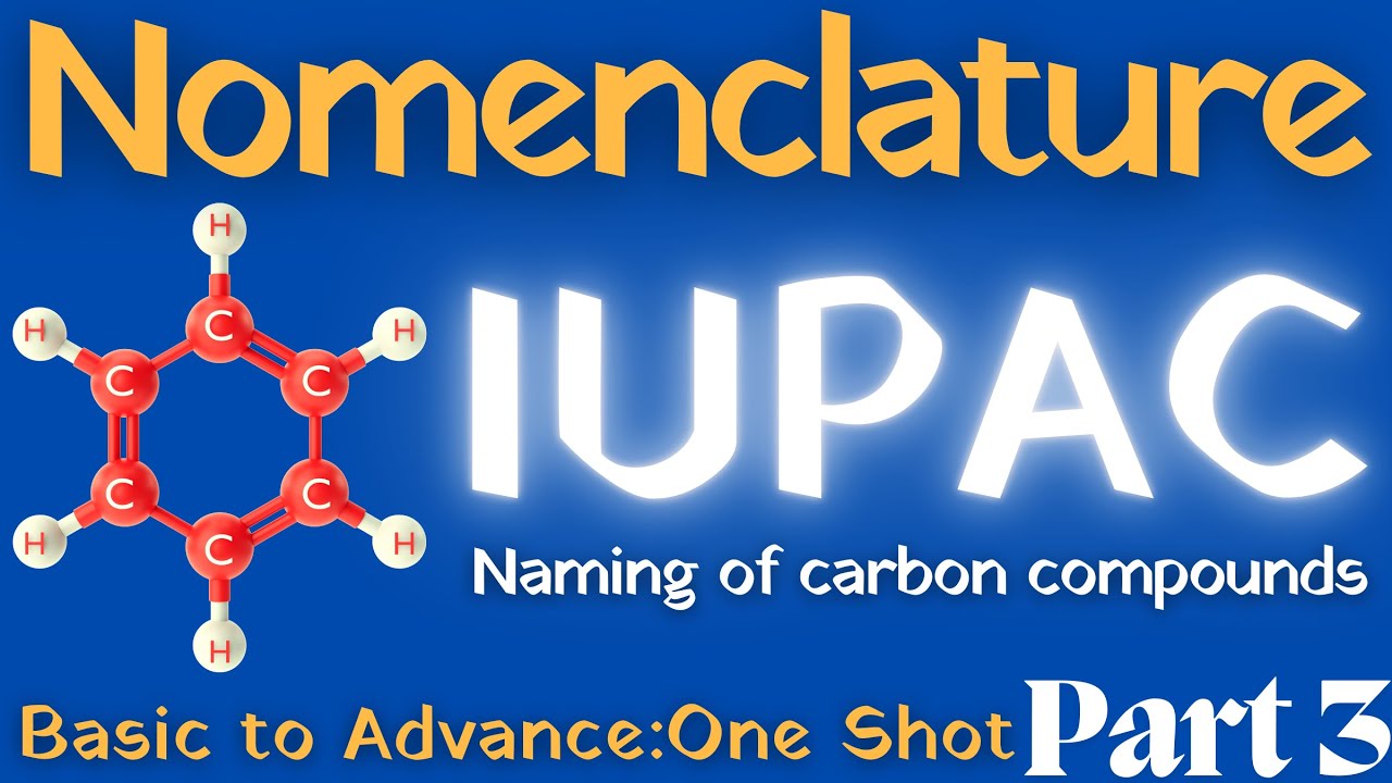 Carbon Compounds Nomenclature | IUPAC Name | Nomenclature Of Carbon Compounds Class 10