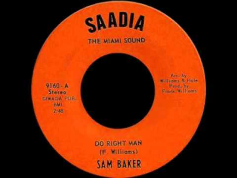 Sam Baker Do Right Man