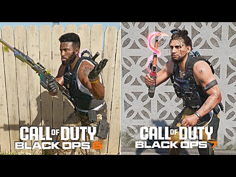 Mastercraft Weapons in Call of Duty: BO6 vs BO7 Comparison
