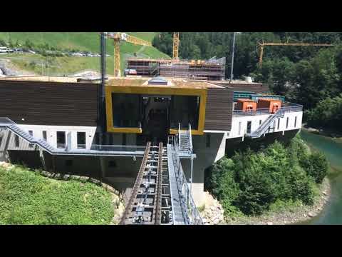 Steilste Standseilbahn der Welt